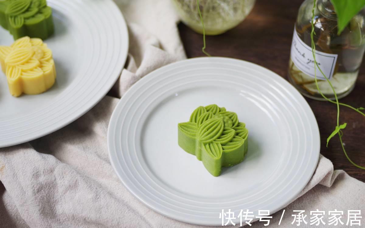 香甜|自制奶香绿豆冰糕，做法简单，香甜绵软，孩子很喜欢吃