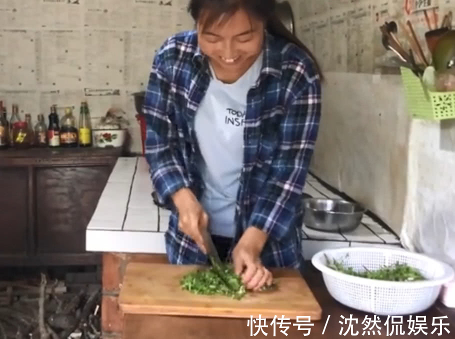 石头菜|农村路边长了一大片石头菜,大姐采一筐回家做包子,吃着比肉还鲜