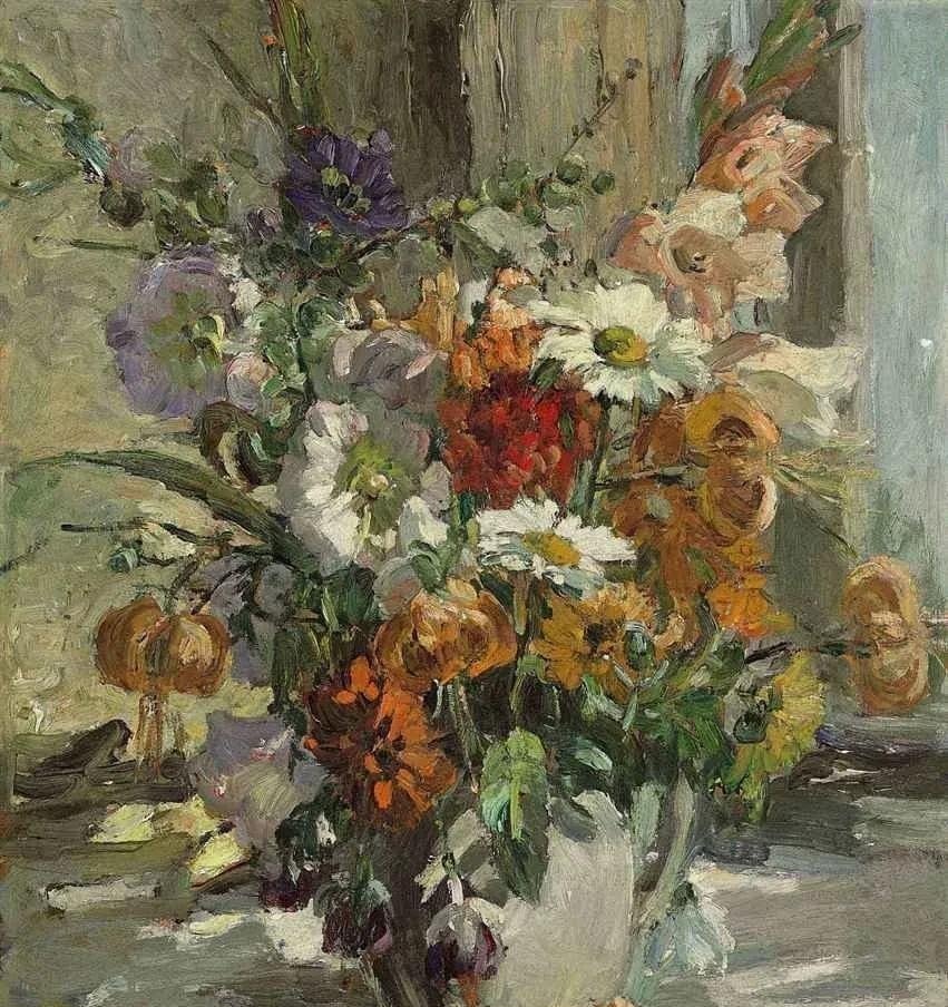 多萝西娅#20世纪英国最伟大的女画家之一多萝西娅·夏普油画作品欣赏