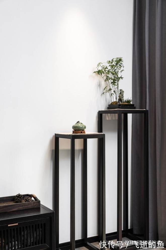 新中式|二居室143平米新中式