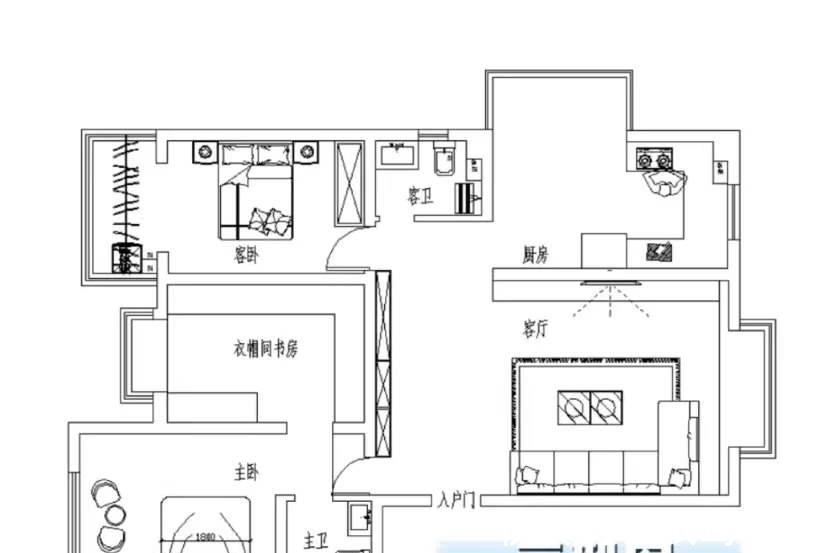 墙面|90后小夫妻,因太会布置而走红,把138㎡婚房装成网友们的理想家