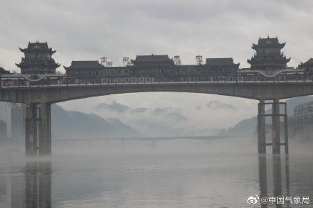 云雾|意境美！雨后乌江河云雾缭绕