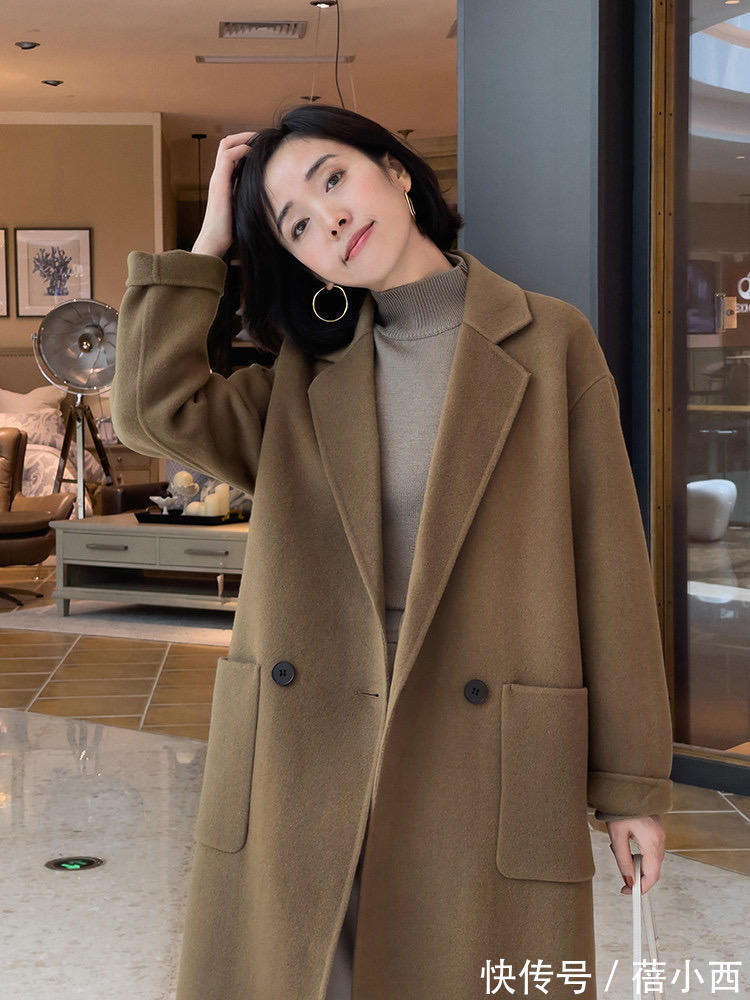 冬天|冬天出街穿什么?有了呢子大衣什么都不用愁,时髦精致又有女人味