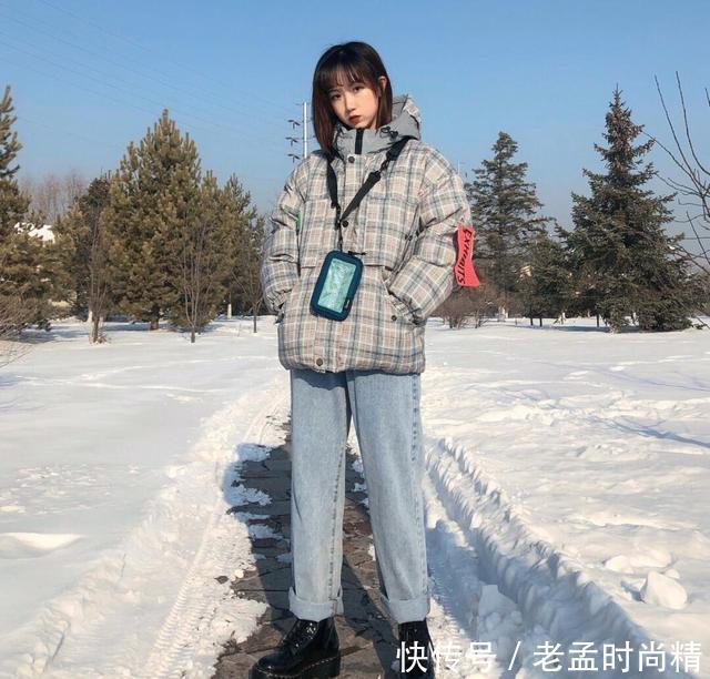 羽绒服|冬日穿搭也能打造小清新, 学会这几招, 清新自然不做作