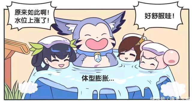 初体验|王者荣耀假期:梦琪和女英雄泡澡初体验,你觉得梦琪可爱吗?