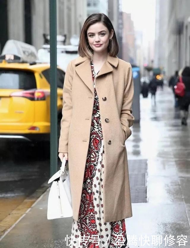 互搭|大衣+裙子=冬天最优雅的女神装