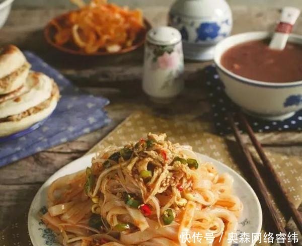 面水|自制凉皮面, 好吃弹牙, 看着都流口水