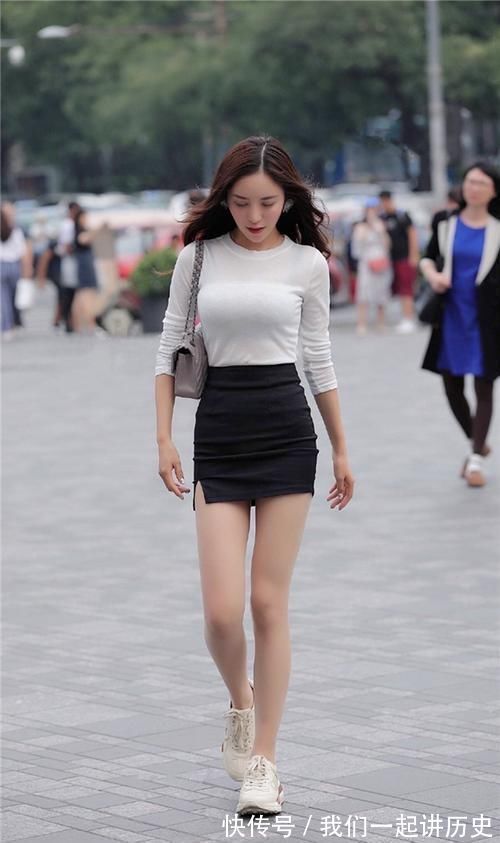 穿搭 时髦的单品或许不适合自己,简单的黑白配也能打造出轻松时尚的造型