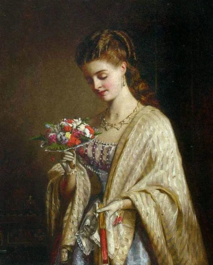 noir$法国画家查尔斯笔下风华绝代的仙女,太美了!