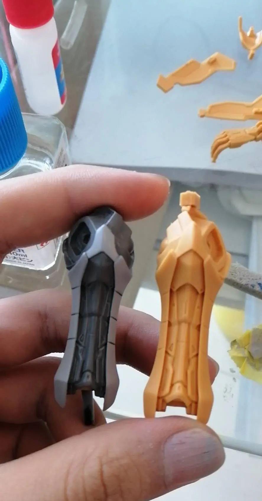 白模|高达模型秀带着GK白模来屠村,就问一句后浪们可怕不可怕!