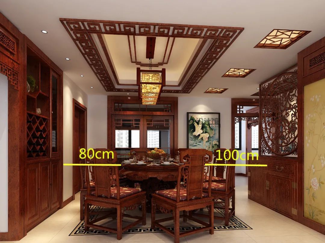 动线|餐桌加椅子要多大空间？餐桌椅摆放与尺寸参考，看这篇就知道了