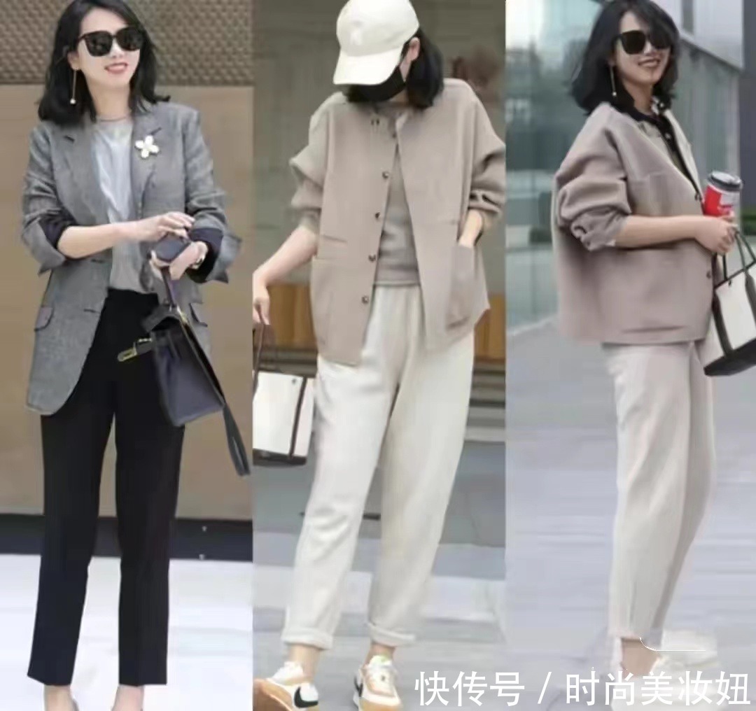 小蛮腰 这才是40岁的穿搭模板,不用刻意“扮嫩”,却美得优雅体面