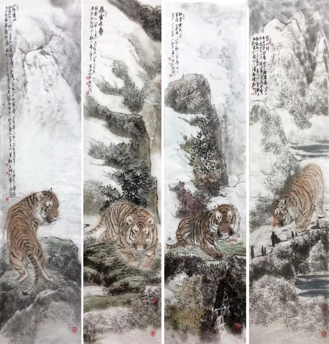 中国美术学院#虎虎有生气——壬寅2022年·宋柏松精品日历赏析