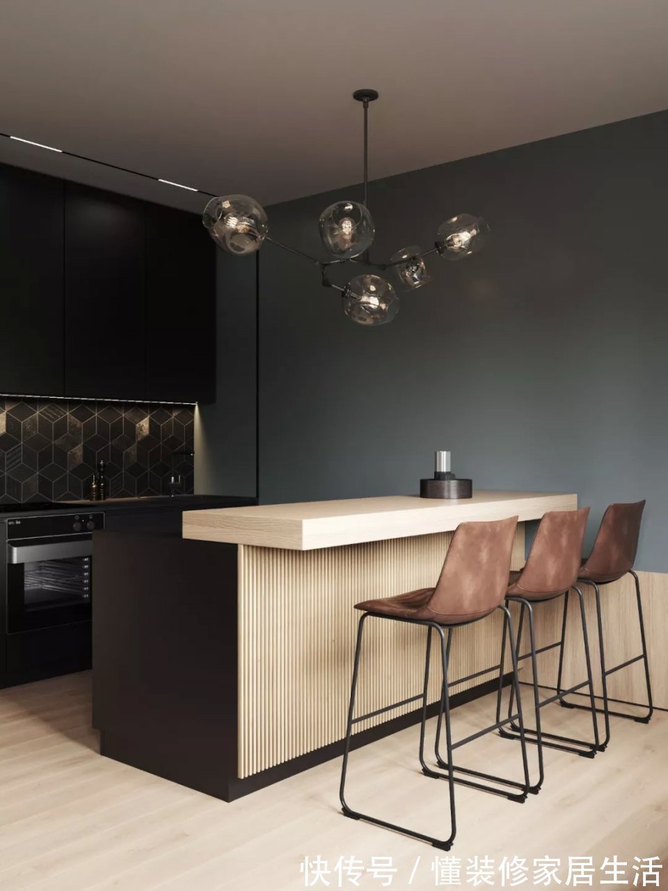 玄关|别再盯着北欧风啦,看看人家66㎡小户型轻奢风,豪宅也被秒成渣