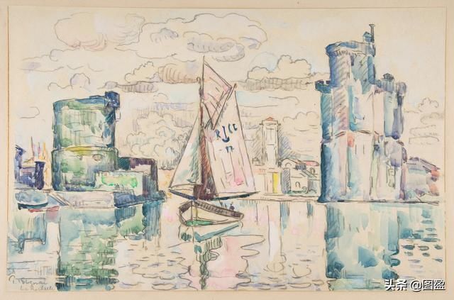 印象派|西尼亚克法国新印象派画家,曾与修拉合作,帮助了印象派的发展