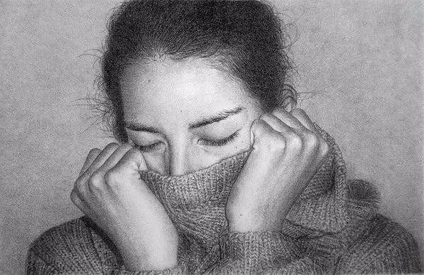 素描#乌克兰画家丹尼斯·切尔诺夫-头像、静物素描