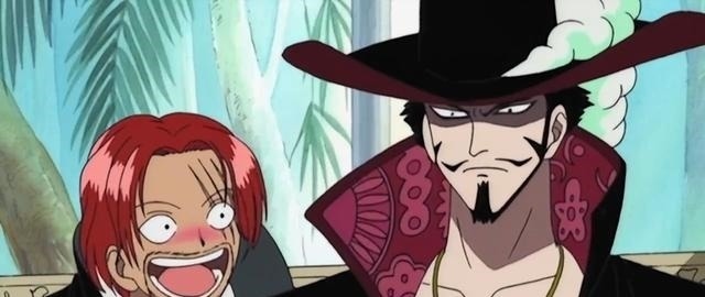 山贼王|红发香克斯的海贼旗与表情越来越狰狞,暗示其逐渐走向黑化?