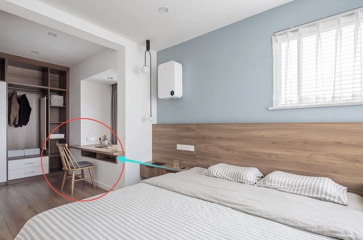 储物柜|角落处1㎡空间别浪费,这么设计书房、储物柜都有了,实用又漂亮