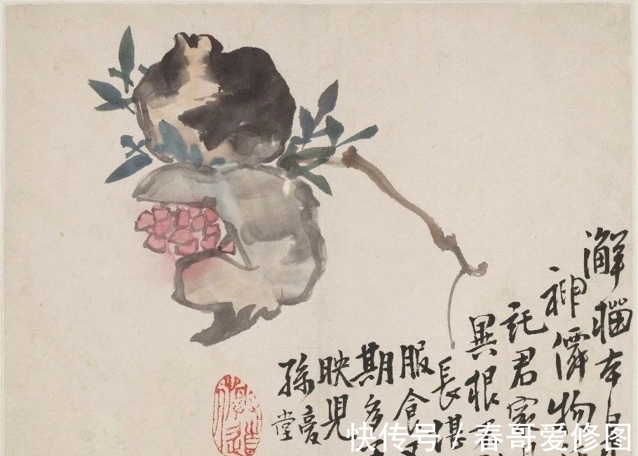 绘画作品@「津门网」大家熟知的扬州八怪之一,他画中的怪是他敢于突破束缚