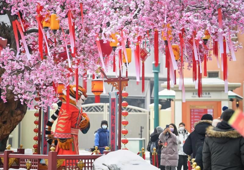 环球中国年|北京环球度假区雪中开启首个“环球中国年”