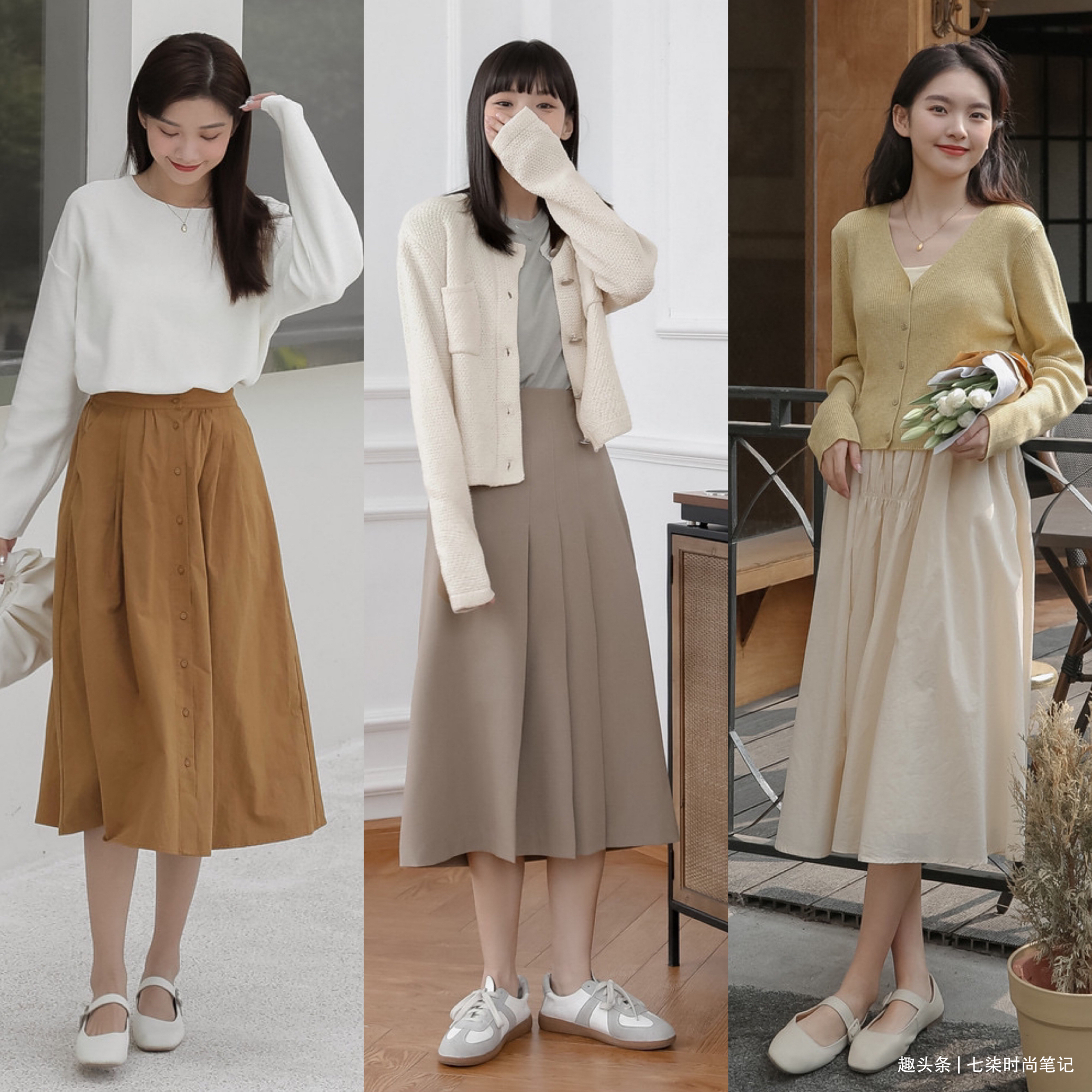 膨胀感|简单好学的初秋穿搭,休闲、气质又实用