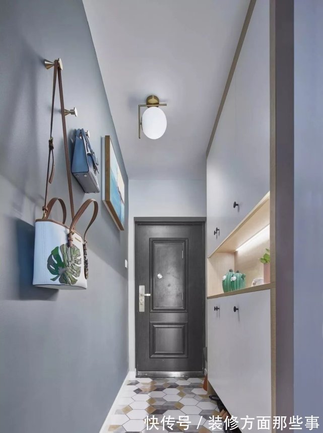 鞋柜|75㎡北欧风小户型,全屋温馨自在,还有一种摩登的美感!