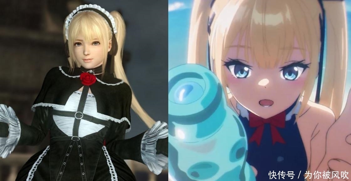 超赞|碧蓝航线DOA联动角色二次元化形象对比 超赞的玛丽罗斯和果皇