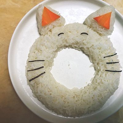 栗香|#栗香好粉糯 营养有食力#猫咪萌宠儿童餐