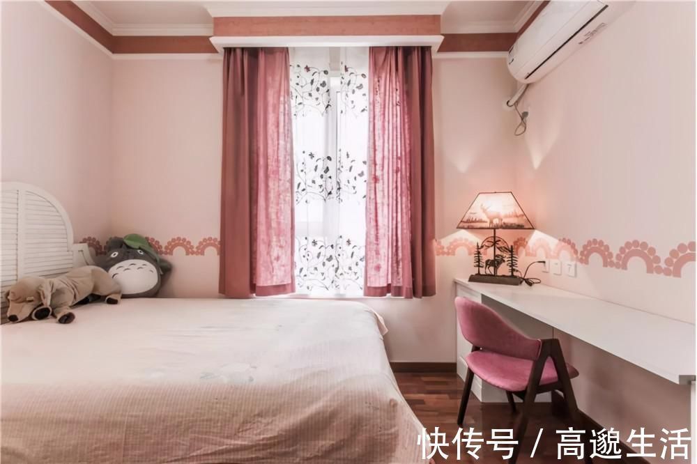卫浴|121平美式田园风空间,铁艺栅栏构建隐秘花园,暖光营造幸福之家
