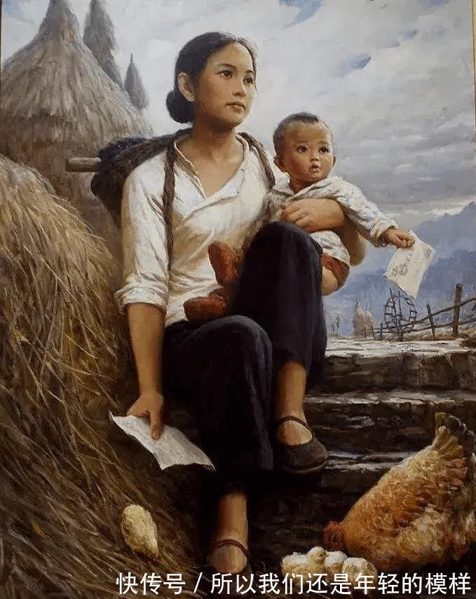 中国农村&绝对硬实力,火遍全球的油画作品,承载了一代人的深刻记忆,张张感人至深~