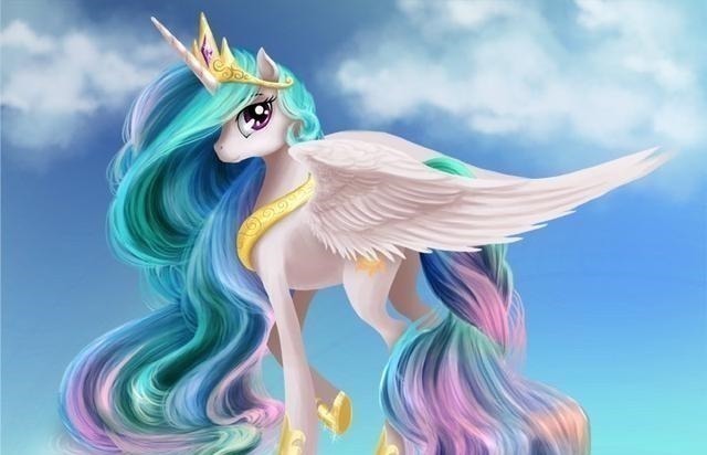 空角兽|当彩虹小马中的M6集体变成空角兽,琪萍和柔柔太霸气了