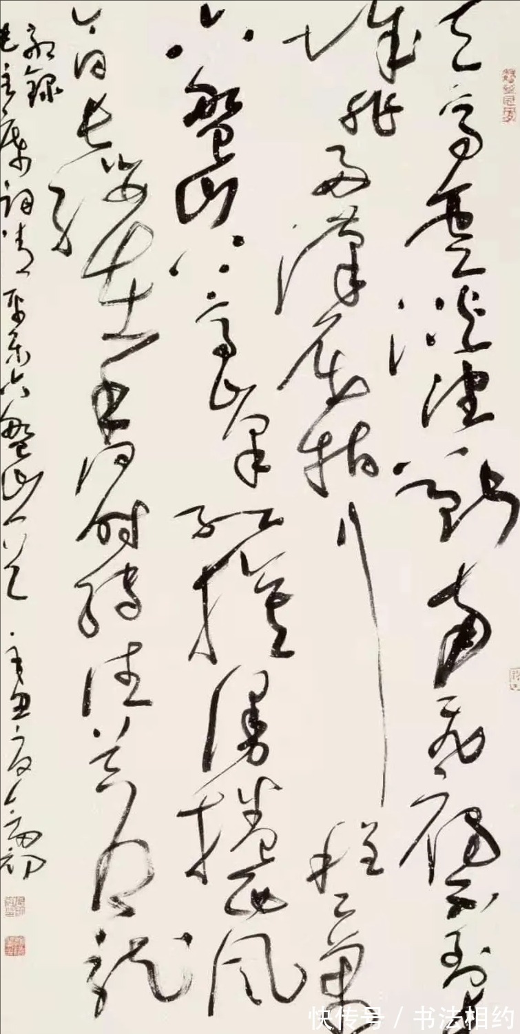 书法|全国书法名家作品选展中刘洪彪的草书最“抢眼”,节奏感强,佩服