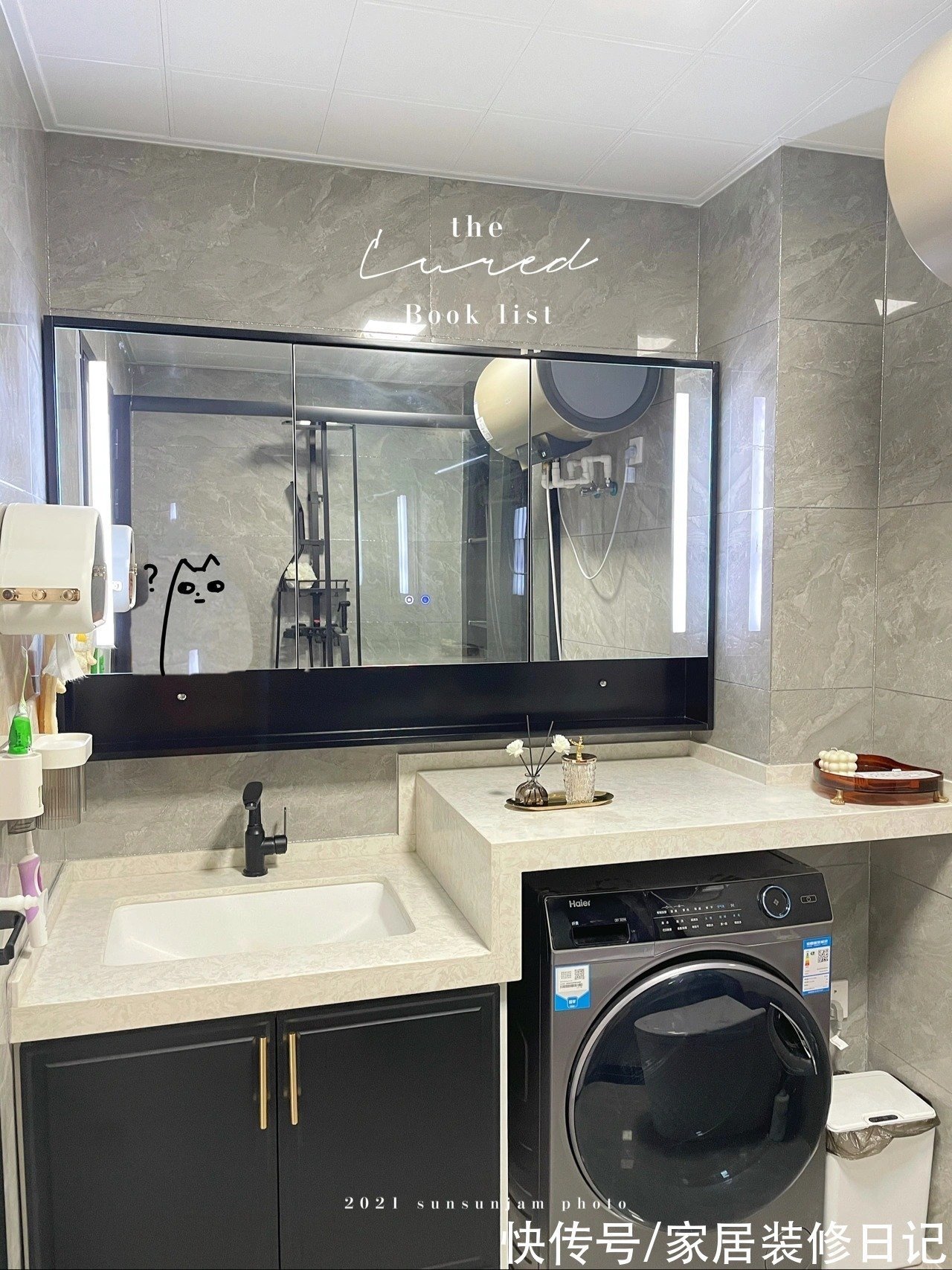 效果|全程自己设计,106平硬装才花7万,家具刚入场效果就已经远超20万