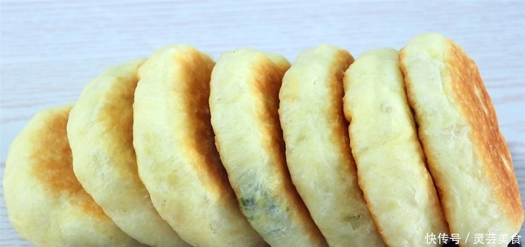 比面包还软的发面饼做法,简单易学,早上起来10分钟出锅