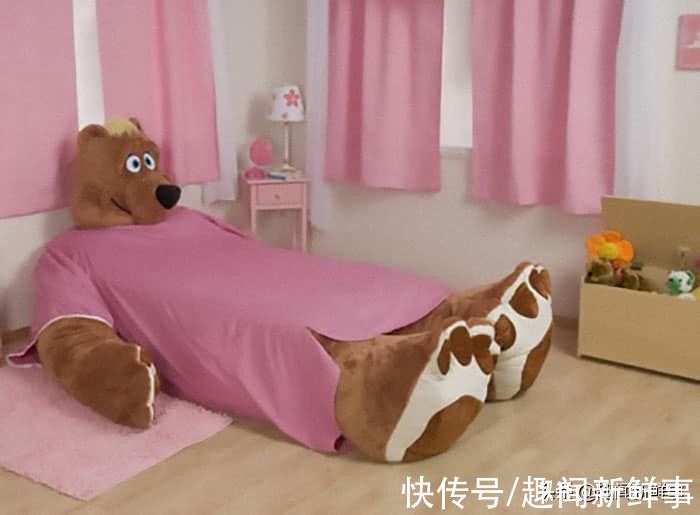 毛茸茸|外国网友晒出各种奇怪的床，简单的睡床还能这样玩，长见识了