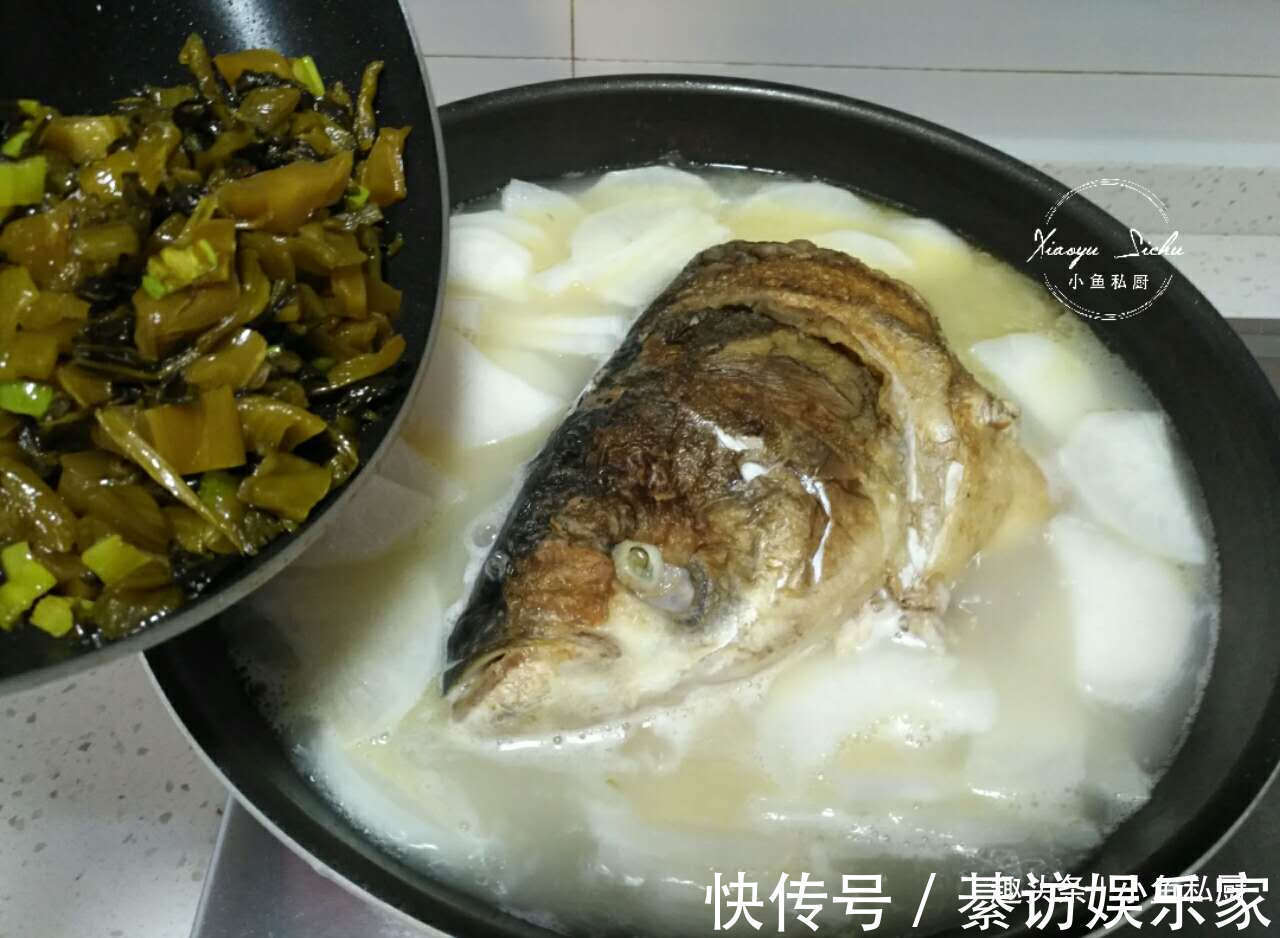 煮鱼汤，用冷水还是热水原来一直用错了，难怪鱼汤不白还腥