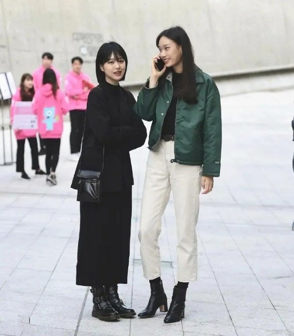 牛仔裤|韩国街头穿搭盘点 三大主流演绎简约时髦风