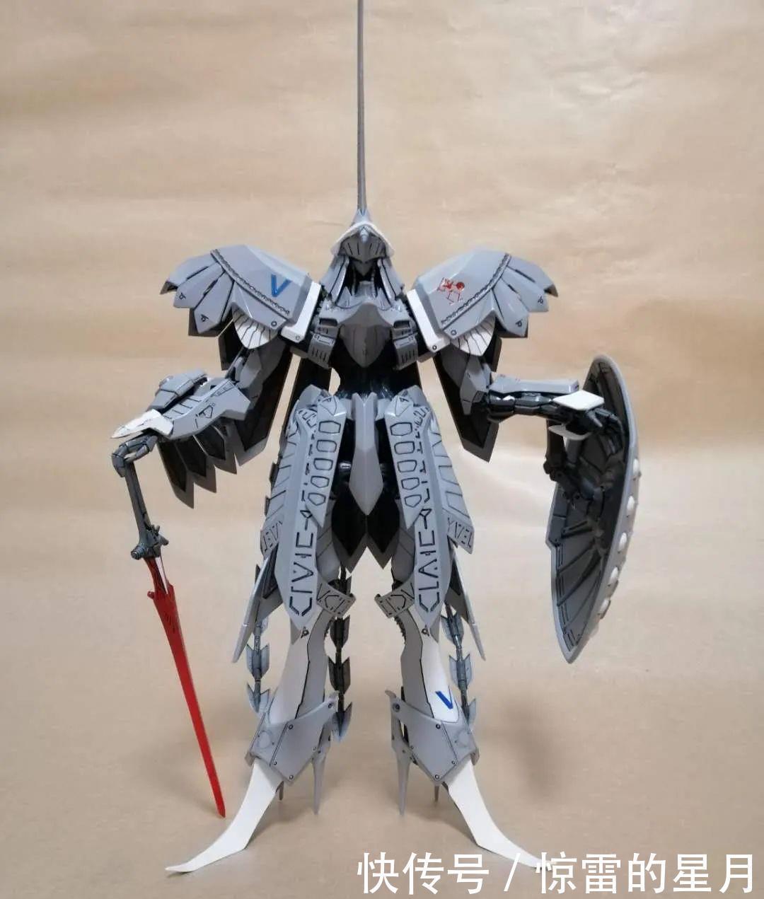 白模|高达模型秀带着GK白模来屠村,就问一句后浪们可怕不可怕!