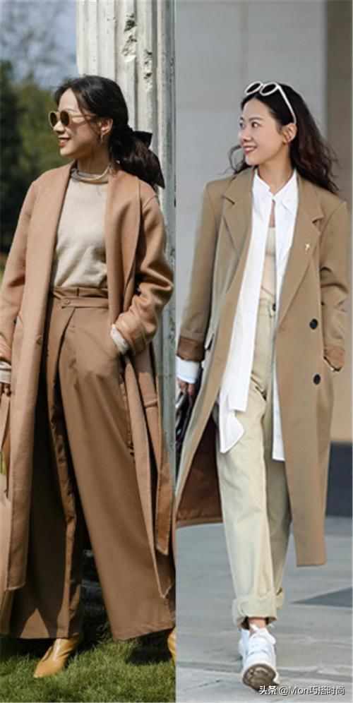 棕色|立秋后穿棕色，学会这样“混色”搭配，洋气显白，太适合黑黄皮了