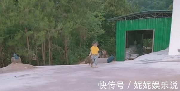 步伐|“山大王宝宝”手拎母鸡,走出六亲不认的步伐,网友:王者归来?