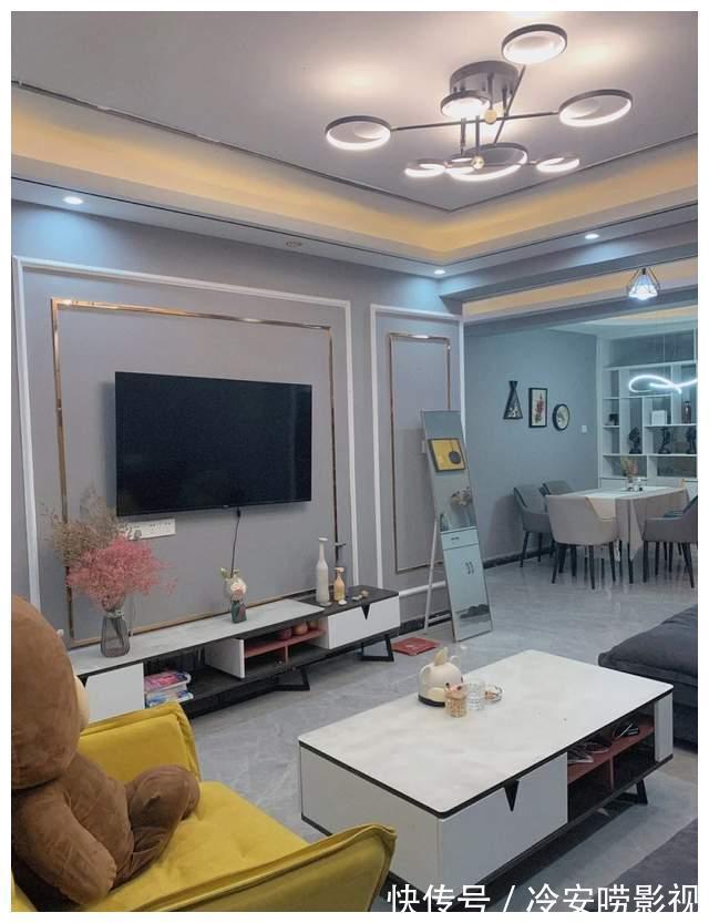 墙壁|装修了半年的新房终于可以入住了，简单大方接地气，朋友都说好看