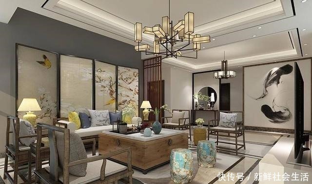 复古色|新中式风格别具一格之美,绽放独属国人的优雅大气!