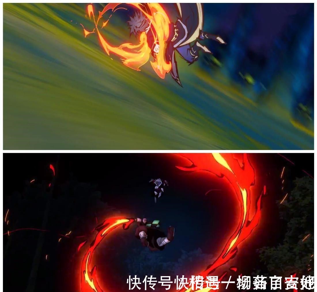 次元饭君|近期最热国漫雾山五行,被质疑抄袭鬼灭之刃,分镜高度相似