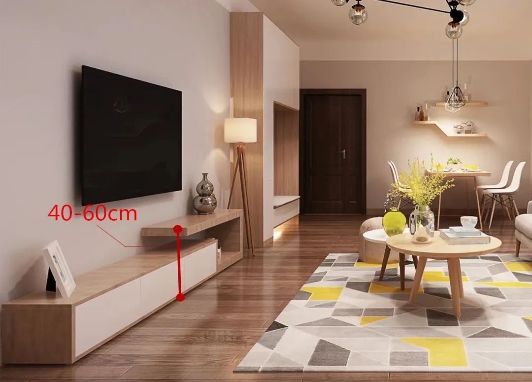 电视柜|电视机的电源线留在什么位置好?