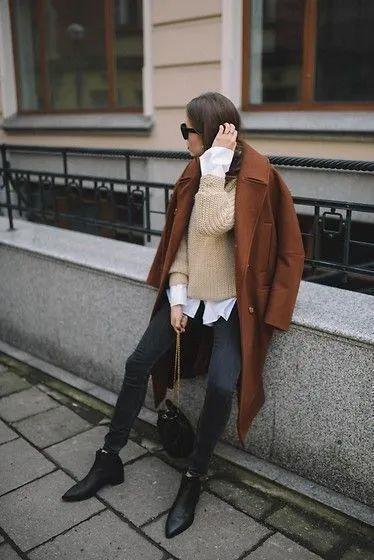 本周穿什么｜秋冬50套高级色搭配套路，谁穿谁好看