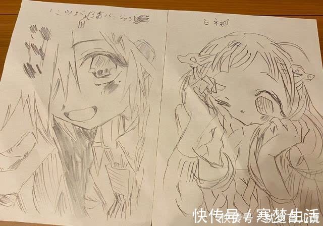 漫画家|画了一拳超人的漫画家晒完女儿又晒儿子,两个娃都挺有绘画天赋