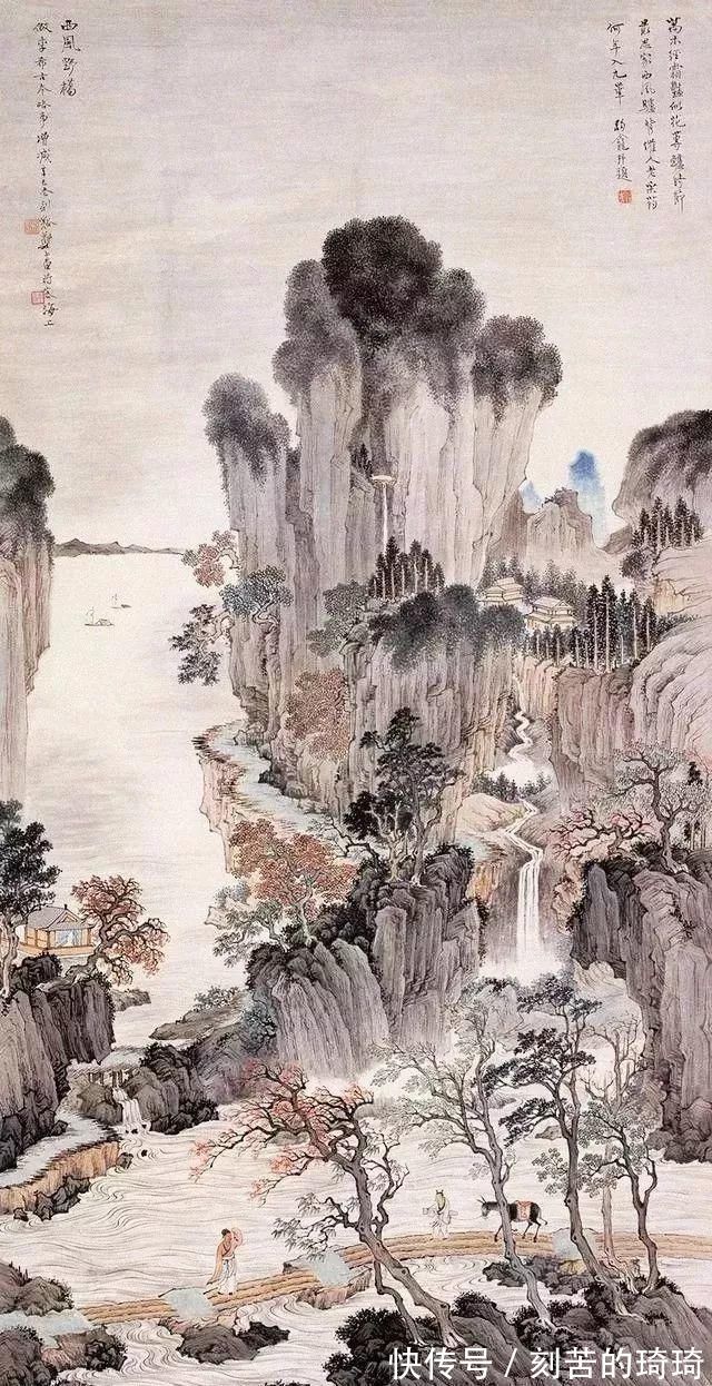 郑午昌@民国竟然有这样一位山水画大家,极为罕见,太美了!