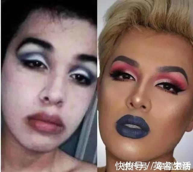 眉毛|刚开始学化妆和化妆三年后,区别有多大?看完这组照片你就知道