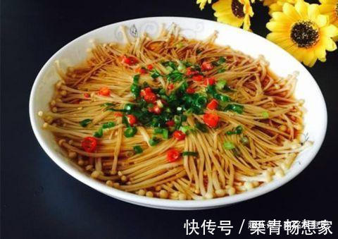 金针菇|美食推荐土豆海带烧肉，特色烧鲶鱼，凉拌金针菇，葱油海螺做法