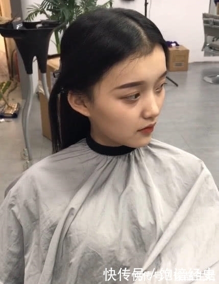 女孩|发型拯救一张脸,本来女孩一脸呆滞,剪完二次元流海秒变小仙女